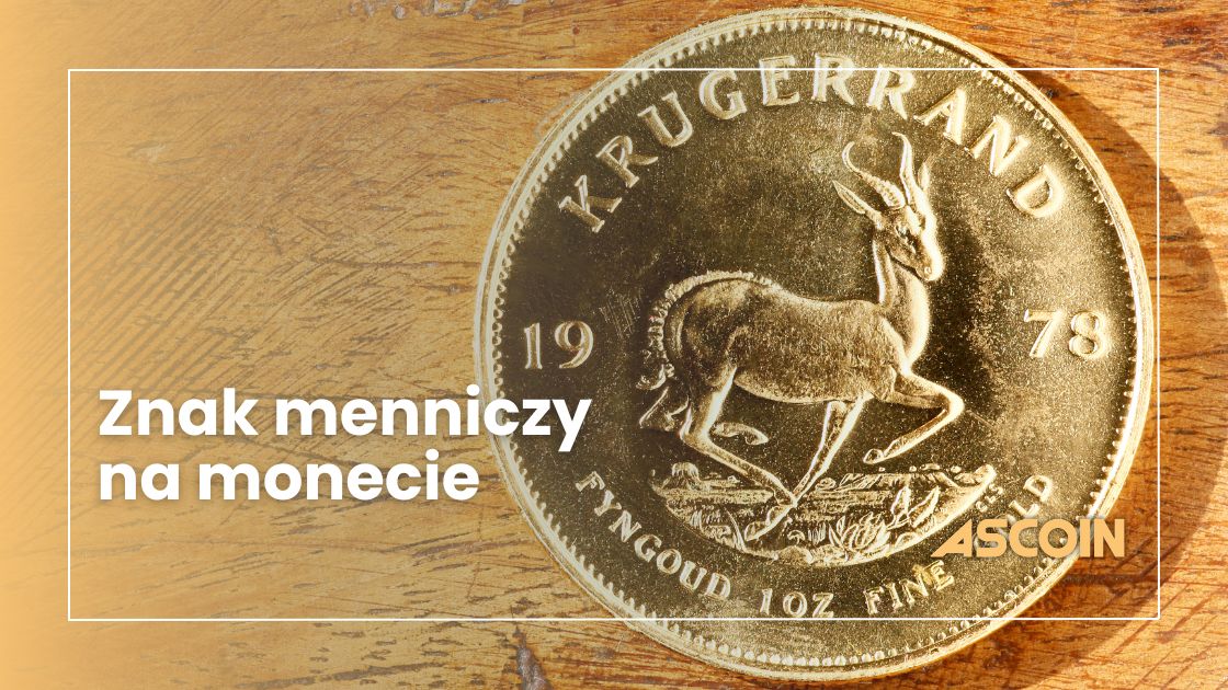 Znak menniczy na monecie